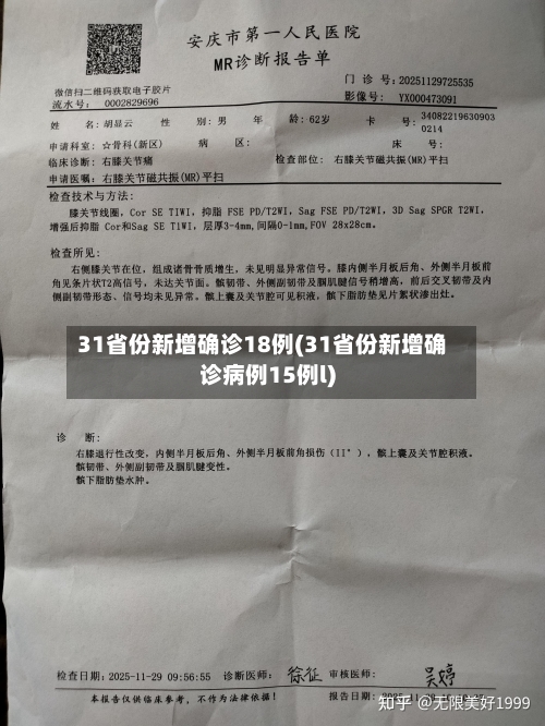 31省份新增确诊18例(31省份新增确诊病例15例l)