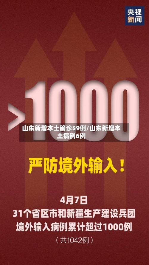 山东新增本土确诊59例/山东新增本土病例6例-第2张图片