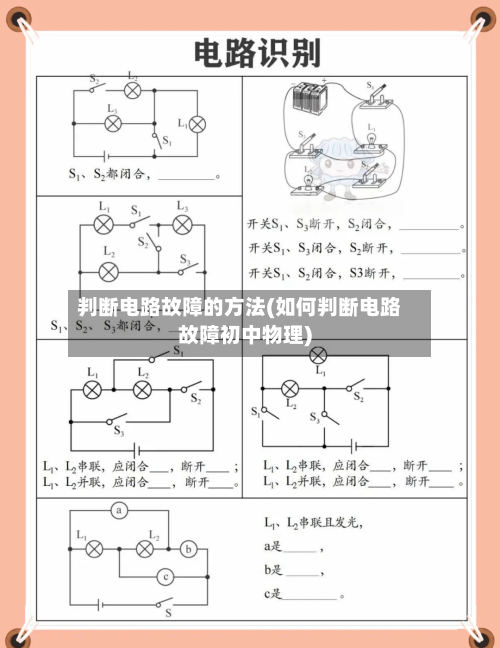 判断电路故障的方法(如何判断电路故障初中物理)-第2张图片