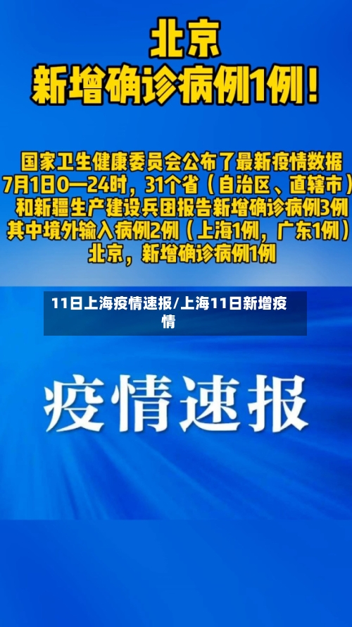 11日上海疫情速报/上海11日新增疫情-第2张图片