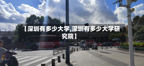 【深圳有多少大学,深圳有多少大学研究院】