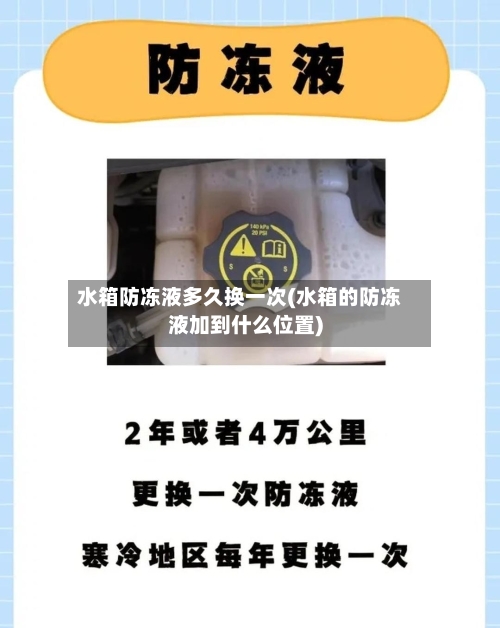 水箱防冻液多久换一次(水箱的防冻液加到什么位置)-第2张图片