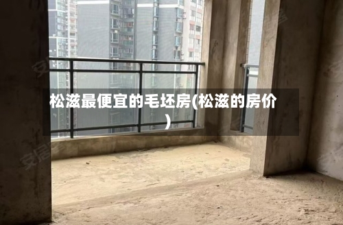 松滋最便宜的毛坯房(松滋的房价)