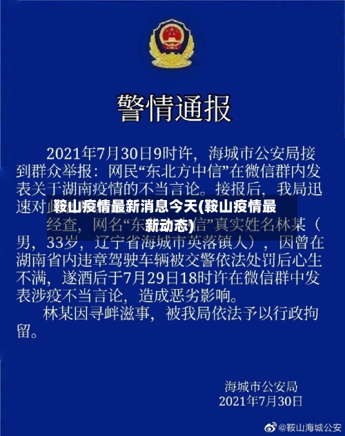 鞍山疫情最新消息今天(鞍山疫情最新动态)-第2张图片