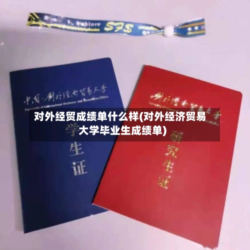 对外经贸成绩单什么样(对外经济贸易大学毕业生成绩单)