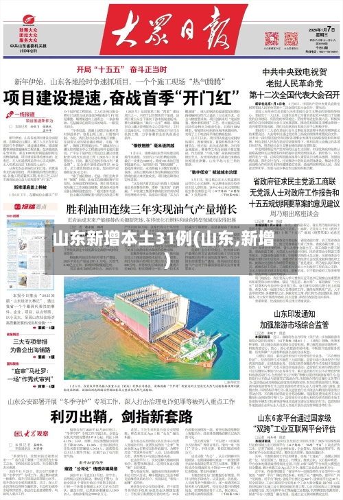 山东新增本土31例(山东,新增)