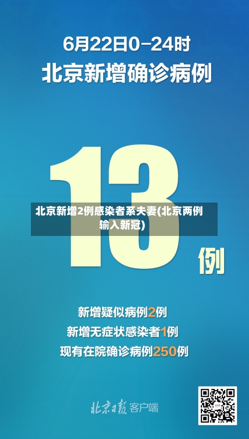 北京新增2例感染者系夫妻(北京两例输入新冠)